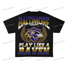 Load image into Gallery viewer, Baltimore Ravens Graphic Tee