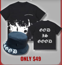 Load image into Gallery viewer, God is Good Bundle T-shirt+Bucket Hat
