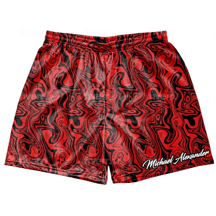 [CRITIC] PROGEAR MESH GRAPHIC SET UP SHORTS / 追跡付 Men's Graphic Mesh Bermuda Shorts - Republic 2024 Spring