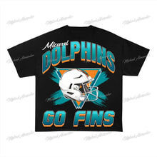 Load image into Gallery viewer, Miami Dolphins Graphic Tee
