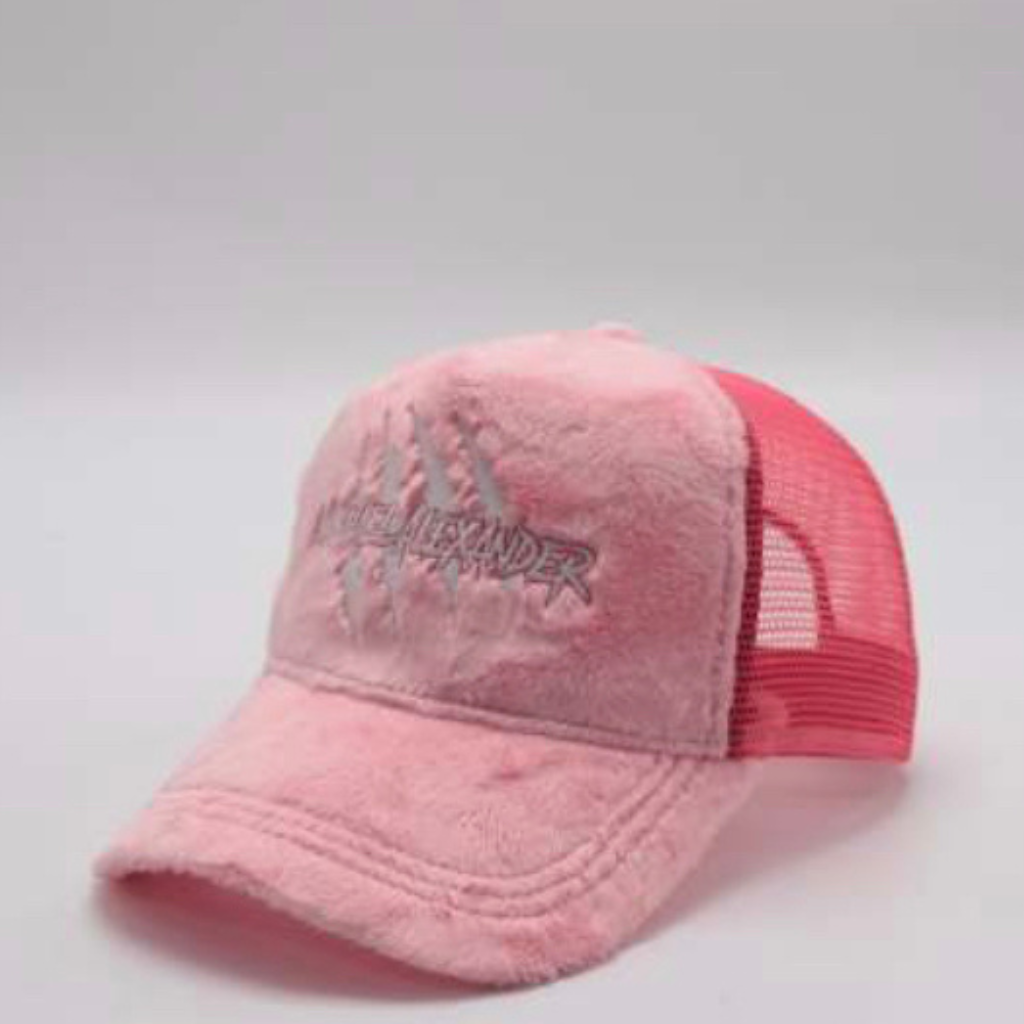 Cotton Candy Pink Trucker Hat