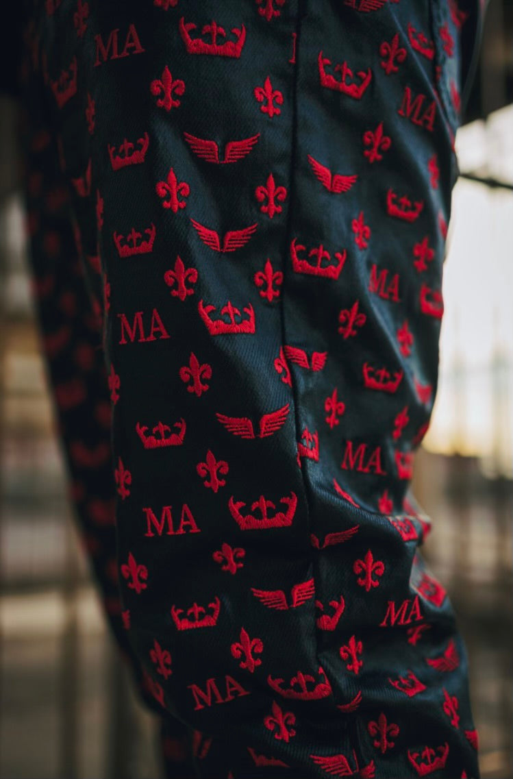 MA Pattern Wax Jeans